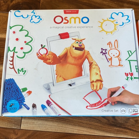 Osmo creative, numbers, words, tangrams + Osmo base lightly used - Picture 2 of 3